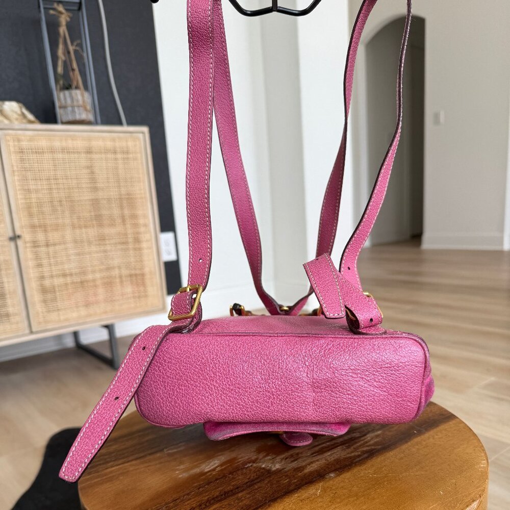 Gucci Bamboo Suede Backpack - Picture 5 of 10